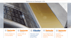Desktop Screenshot of daetwyler-usa.com